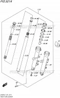 FRONT FORK for Suzuki SV 650 2017