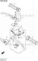 HANDGRIPS   LEVERS  for Suzuki SV 650 2017
