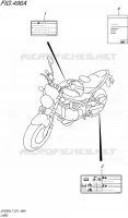 LABEL for Suzuki SV 650 2017