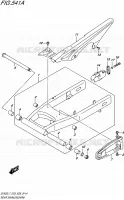 SWINGARM for Suzuki SV 650 2017