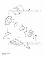 OIL PUMP for Suzuki SV-S 650 2011