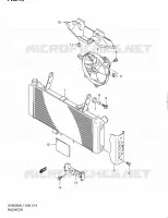 RADIATOR for Suzuki SV-S 650 2011