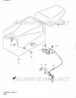 SEAT for Suzuki SV-S 650 2011
