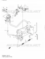 THROTTLE BODY FITTING for Suzuki SV-S 650 2011