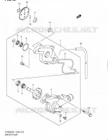WATER PUMP for Suzuki SV-S 650 2011