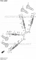 CAMSHAFT   VALVES for Suzuki SV 650 2014
