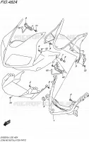 FAIRING INSTALLATION PARTS for Suzuki SV 650 2014