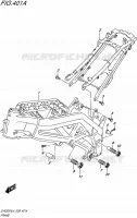 FRAME for Suzuki SV 650 2014