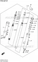 FRONT FORK for Suzuki SV 650 2014