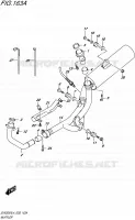 MUFFLER for Suzuki SV 650 2014