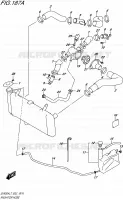 RADIATOR HOSE for Suzuki SV 650 2017