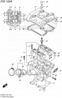 CYLINDER HEAD (REAR) for Suzuki SV 650 2017