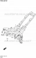 FRAME for Suzuki SV 650 2017
