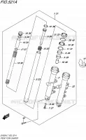 FRONT FORK for Suzuki SV 650 2017