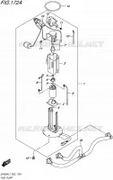FUEL PUMP for Suzuki SV 650 2017