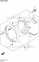 HEADLIGHT (SV650UAL7 E19) for Suzuki SV 650 2017