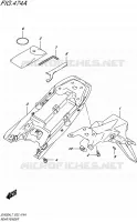 REAR FENDER for Suzuki SV 650 2017