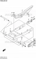 SWINGARM for Suzuki SV 650 2017