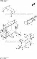 BATTERY BOX   TOOLS for Suzuki TU 250 2017