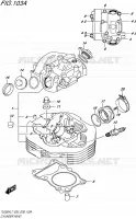 CYLINDER HEAD for Suzuki TU 250 2017