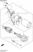 STARTER MOTOR for Suzuki TU 250 2017