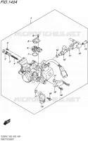 THROTTLE BODY for Suzuki TU 250 2017