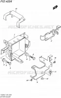 BATTERY BOX   TOOLS for Suzuki TU 250 2017