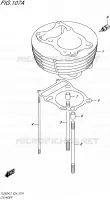 CYLINDER for Suzuki TU 250 2017