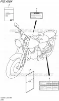 LABEL for Suzuki TU 250 2017