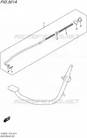 REAR BRAKE for Suzuki TU 250 2017