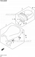 SEAT for Suzuki TU 250 2017