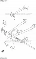 SWINGARM for Suzuki TU 250 2017