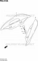 BACKREST for Suzuki BURGMAN 125 2016