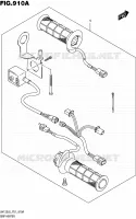 GRIP HEATER (OPTIONAL) for Suzuki BURGMAN 125 2016