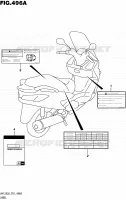 LABEL for Suzuki BURGMAN 125 2016