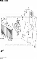 RADIATOR for Suzuki BURGMAN 125 2016
