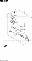 REAR MASTER CYLINDER for Suzuki BURGMAN 125 2016