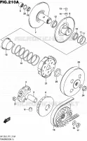 TRANSMISSION (1) for Suzuki BURGMAN 125 2016