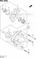 WATER PUMP for Suzuki BURGMAN 125 2016