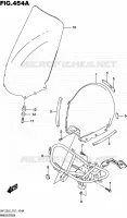 WINDSCREEN for Suzuki BURGMAN 125 2016