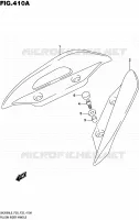 BACKREST for Suzuki BURGMAN 200 2016