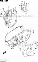 CASING for Suzuki BURGMAN 200 2016