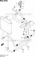 RADIATOR HOSE for Suzuki BURGMAN 200 2016