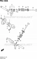 CAMSHAFT   VALVES for Suzuki BURGMAN 200 2016