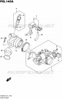 THROTTLE BODY for Suzuki BURGMAN 200 2016