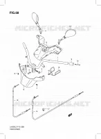 HANDLEBAR (UH200L3 P19) for Suzuki BURGMAN 200 2013