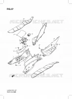 FOOTREST for Suzuki BURGMAN 200 2013