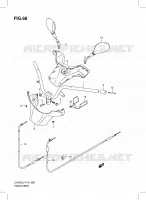 HANDLEBAR (UH200L3 P19) for Suzuki BURGMAN 200 2013