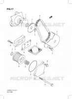 OIL PUMP for Suzuki BURGMAN 200 2013