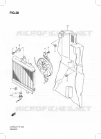 RADIATOR for Suzuki BURGMAN 200 2013